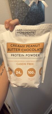 CREAMY PEANUT BUTTER CHOCOLATE PROTEIN POWDER