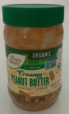 Creamy Peanut Butter Organic