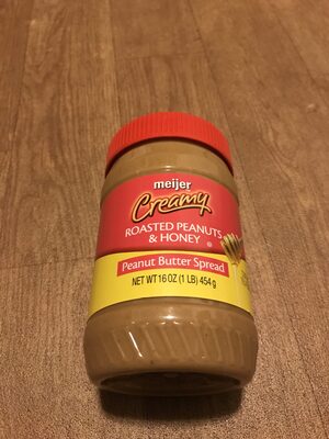 Creamy Peanut Butter Spread With Honey