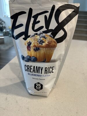 CREAMY RICE BLUEBERRY MUFFIN