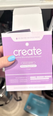 Create Creatine Monohydrate Powder