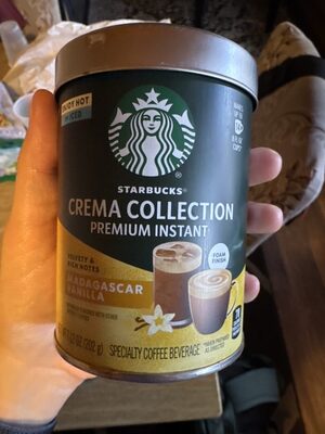 Crema Collection Premium Instant Madagascar Vanilla