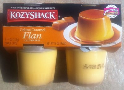Creme Caramel Flan Snack Cups