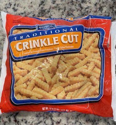 Crinkle cut fries
