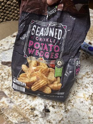 Crinkle Potato Wedges