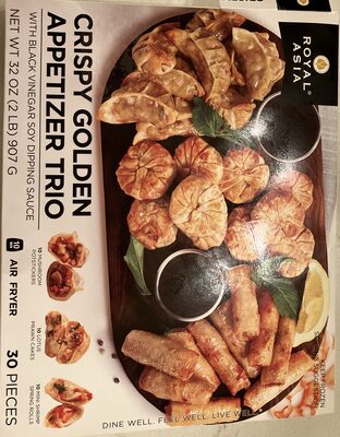 Crisp Golden Seafood Appetizer Trio