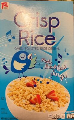 Crisp rice