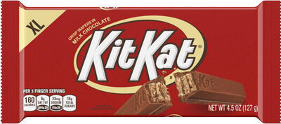 Crisp wafers in milk chocolate