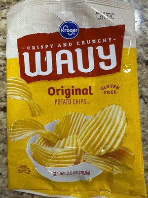 Crispy And Crunchy Wavy Original Potato Chips