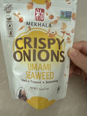 Crispy Onions Umami Seaweed