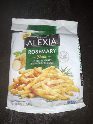 Crispy Rosemary Fries With Sea Salt