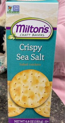 Crispy Sea Salt Crackers