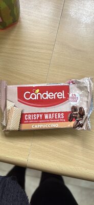 Crispy Wafers with delicious cappuccino flavoured filling