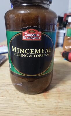 Crosse & blackwell 29 ounce mincemeat plain