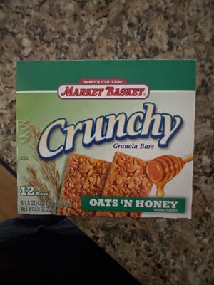Crunch Granola Bars Oats ‘n Honey