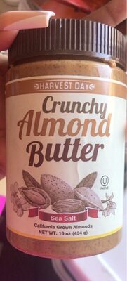 Crunchy almond butter