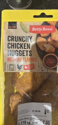 CRUNCHY CHICKEN NUGGETS MEXICAN FLAVOUR