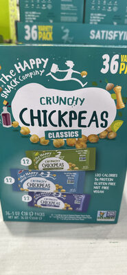 Crunchy Chickpeas Lime And Cracked Pepper Flavor