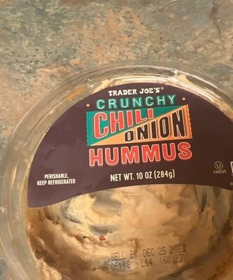 Crunchy Chili Onion Hummus