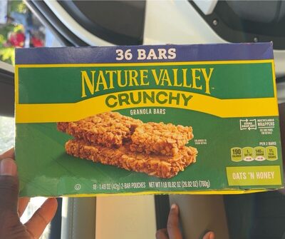 Crunchy granola bars