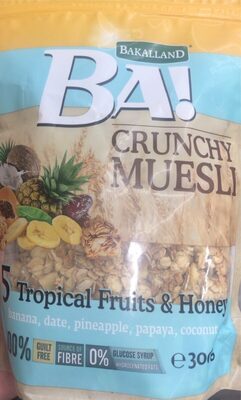 Crunchy muesli