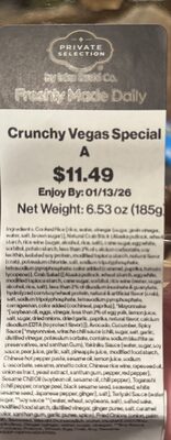 Crunchy Vegas Special A