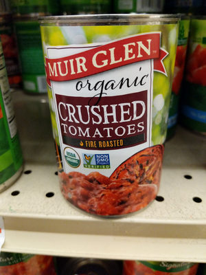 Crushed tomatoes, fire roasted