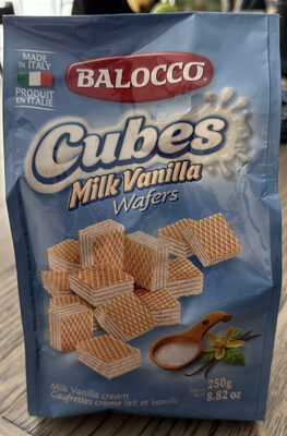 Cubes Milk Vanilla Wafers