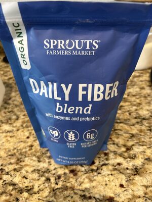 Daily fiber blend With enzymes and probiotics