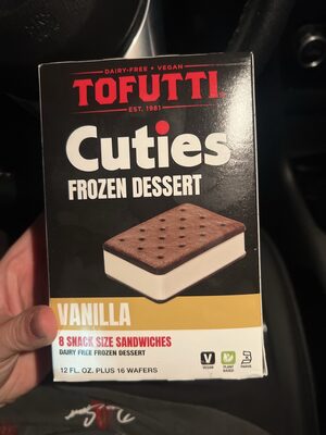 Dairy Free Frozen Dessert Sandwiches