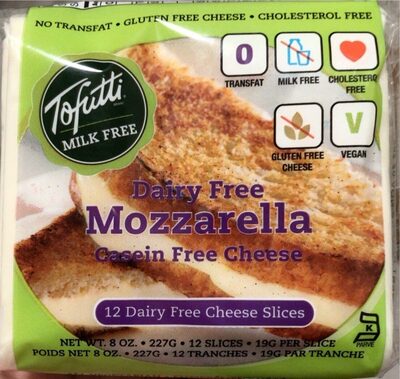Dairy free mozzarella