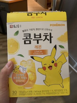 Damtuh Pokemon Kombucha Lemon