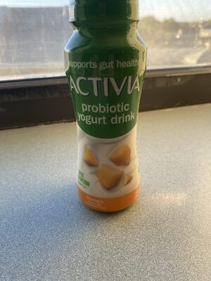 Dannon dairy drink mango flavored