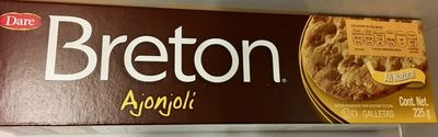 Dare, breton, sesame cracker