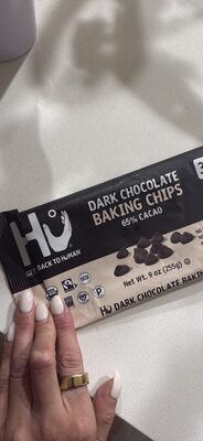 DARK CHOCOLATE BAKING CHIPS 65% CACAO