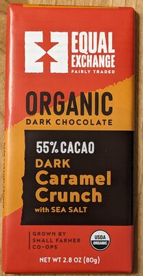 Dark Chocolate Caramel Crunch Bar