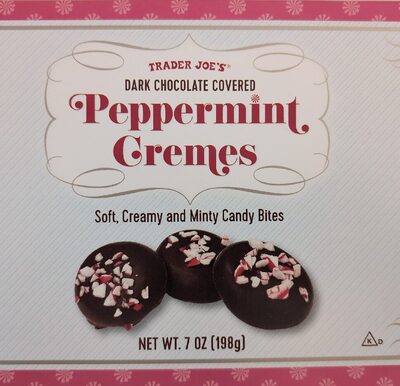 Dark Chocolate Covered Peppermint Cremes