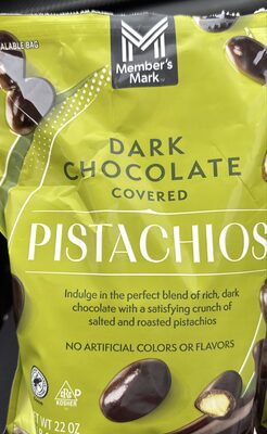 Dark Chocolate Covered Pistachios