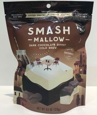 Dark Chocolate Dipped Cold Brew Smashmallow