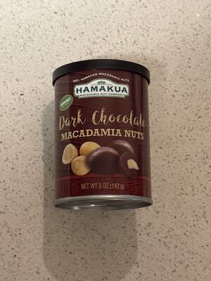 Dark Chocolate Macadamia Nuts