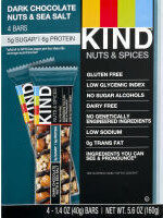 Dark chocolate nuts & sea salt