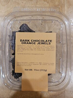 Dark Chocolate Orange Jewels