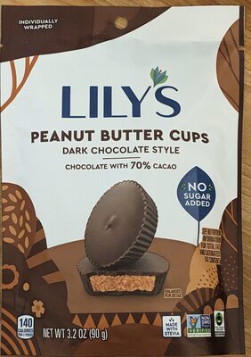 Dark Chocolate Peanut Butter Cups