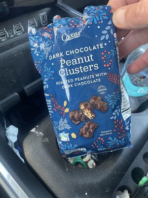 Dark Chocolate Peanut Clusters