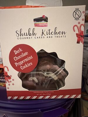 Dark chocolate Peppermint Cookie