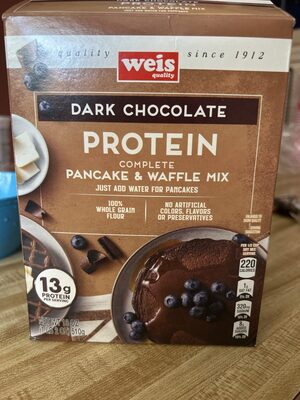 Dark Chocolate Protein Pancakes
