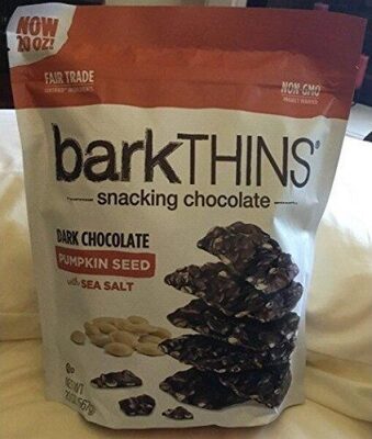 Dark Chocolate Pumpkin Seed & Sea Salt Snacking Chocolate