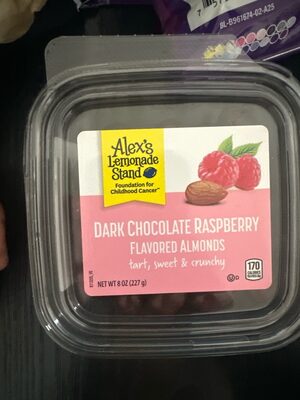 Dark Chocolate Raspberry Flavored Almonds
