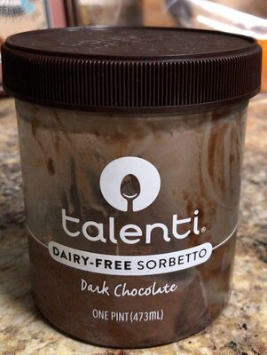 Dark Chocolate Sorbetto (non-dairy)