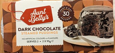 Dark Chocolate Steamed Puddings